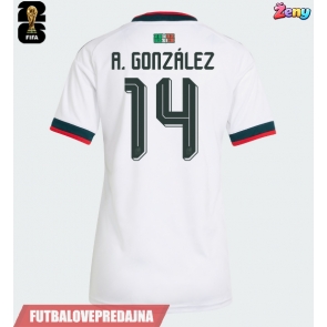 Lacne Ženy Futbalové dres Mexiko Armando Gonzalez #14 MS 2026 Krátky Rukáv - Preč